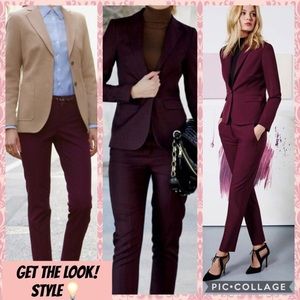 🦋NWOT Pants: Burgundy Dress Pants
